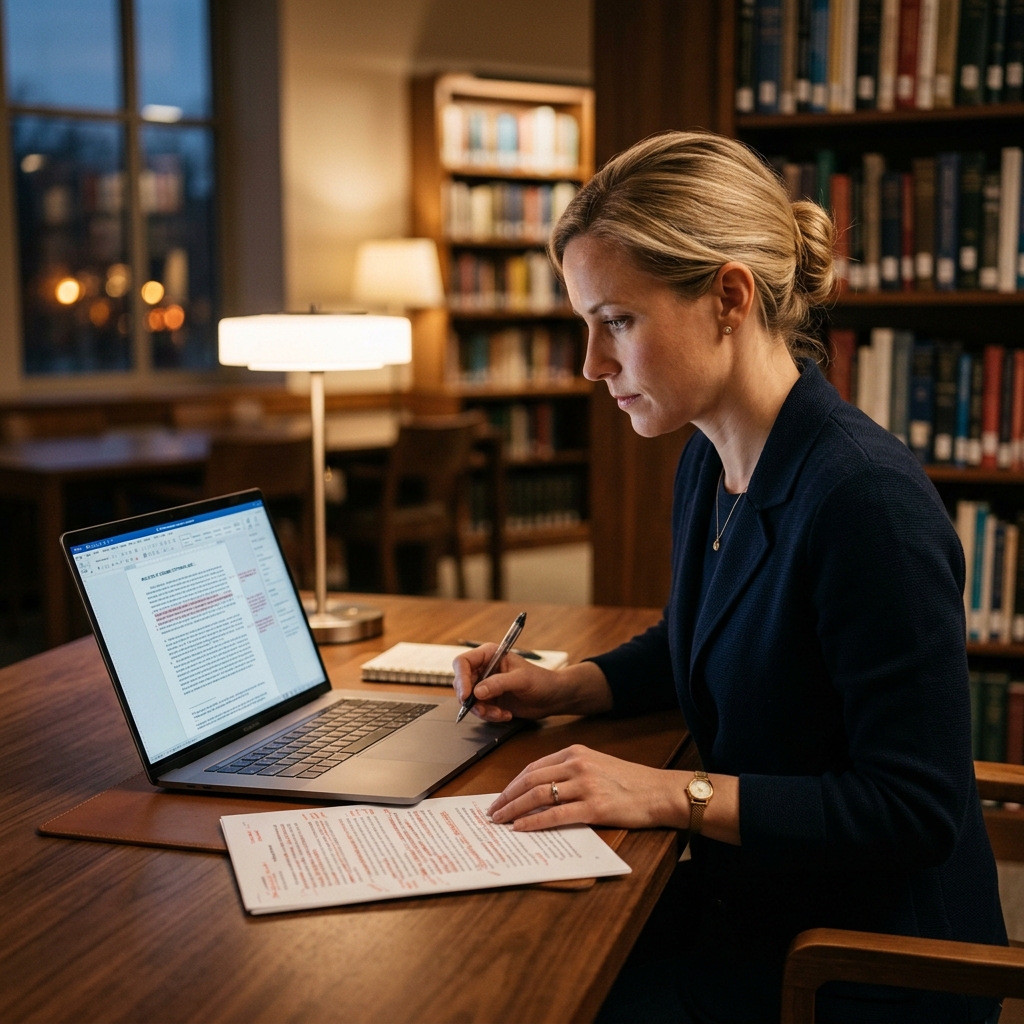 Academic proofreading and editing — clarity, coherence and grammar refinement for thesis and dissertation submissions