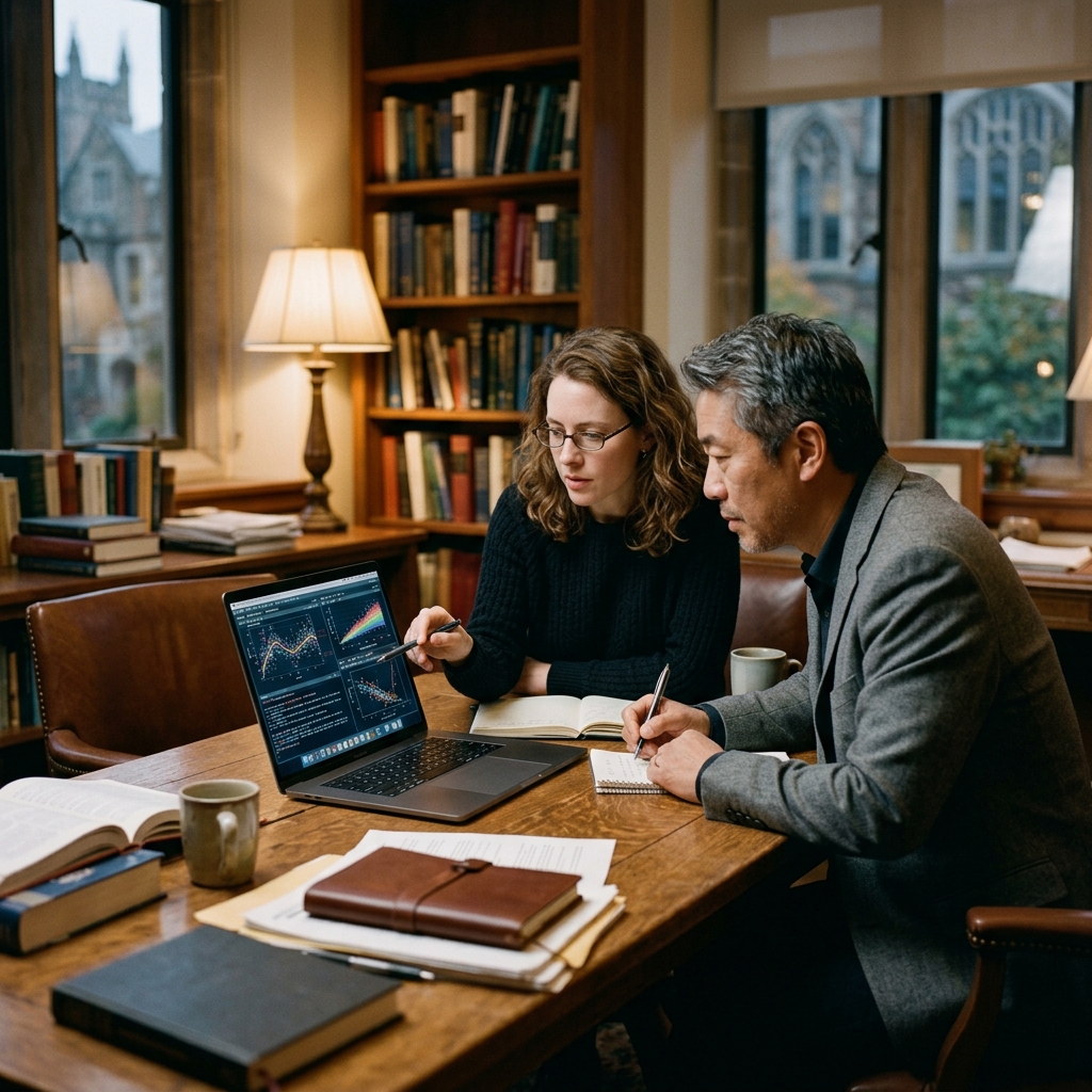 Collaborative Academic Data Analysis